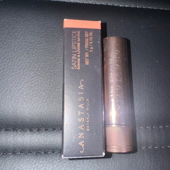 Anastasia Beverly Hills Taupe Beige Satin Lipstick - Picture 2 of 4